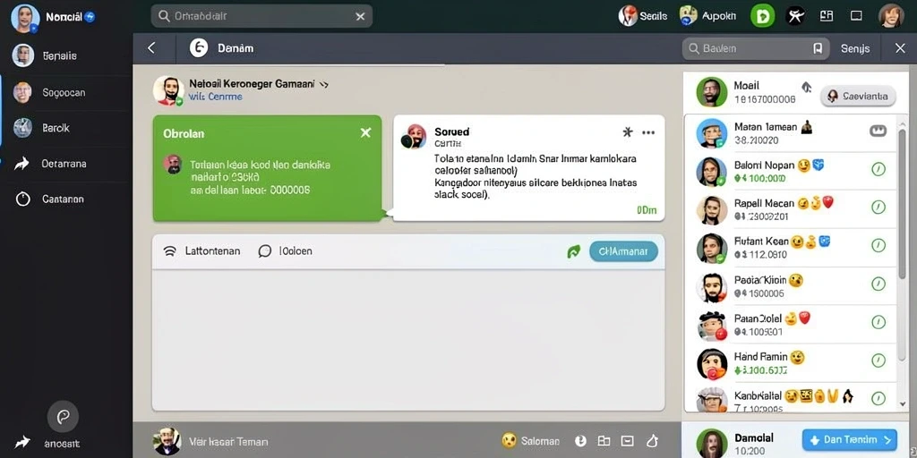 Tampilan antarmuka yang menarik dan user-friendly.