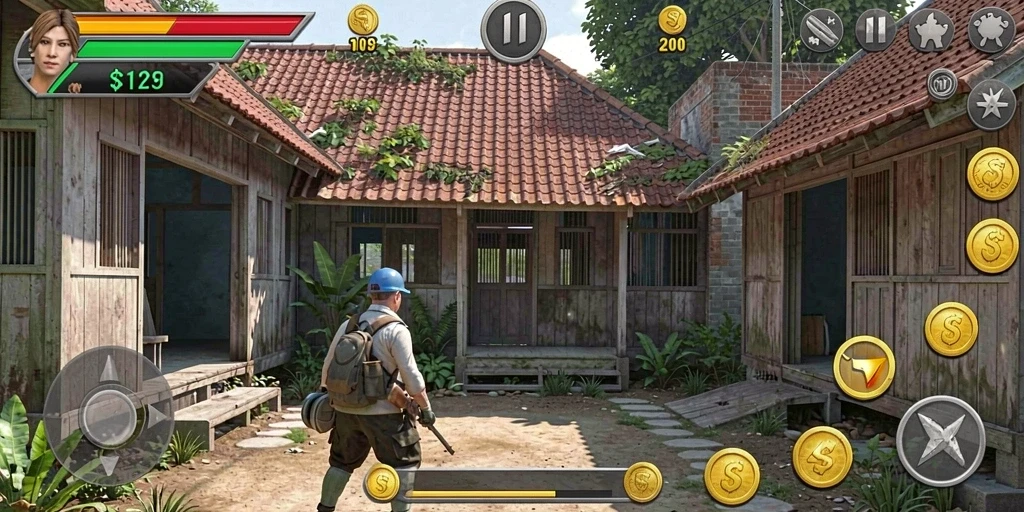 Tampilan utama yang menarik penuh warna.