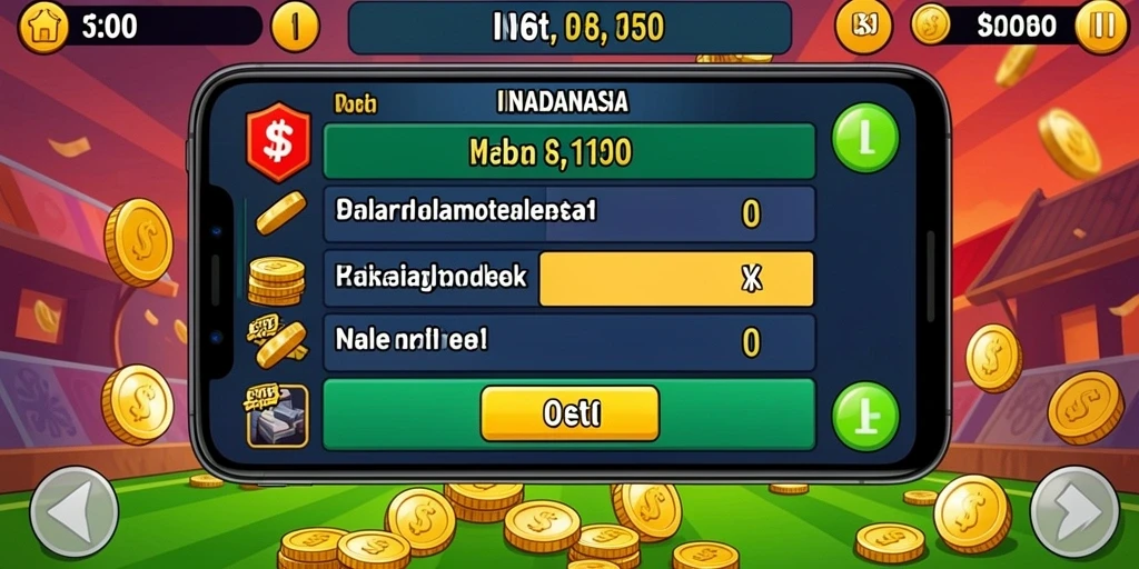 Screenshot menampilkan antarmuka utama yang menarik.