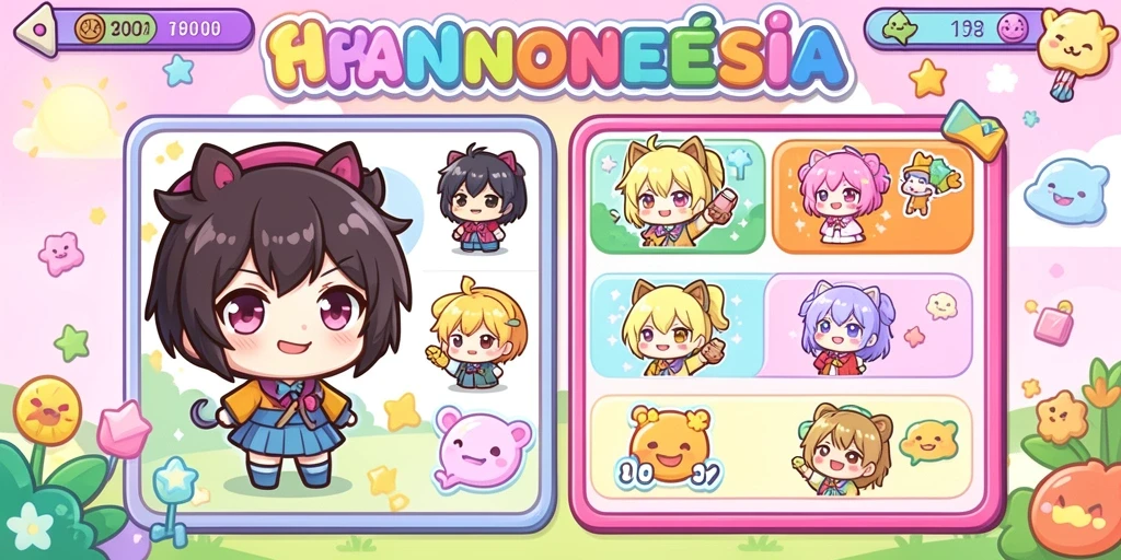 Screenshot menunjukkan pertarungan epik melawan monster boss.
