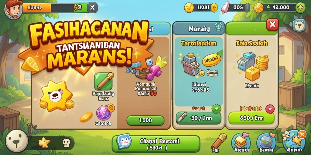 Antarmuka pengguna BOBATOTO yang intuitif dan menarik.