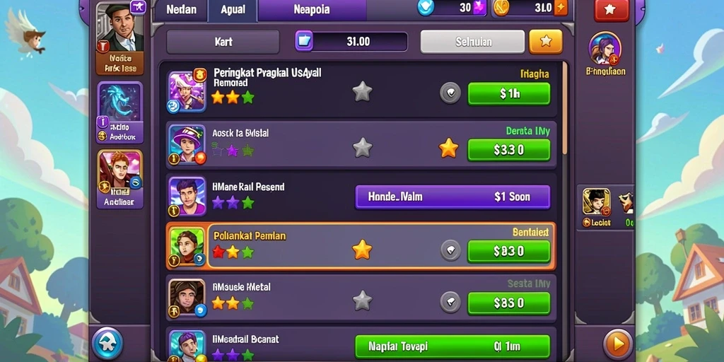 Tampilan antarmuka yang bersih dan intuitif.