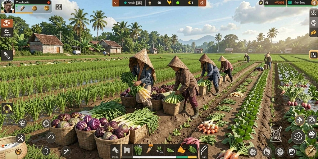 Screenshot menampilkan antarmuka utama yang menarik.
