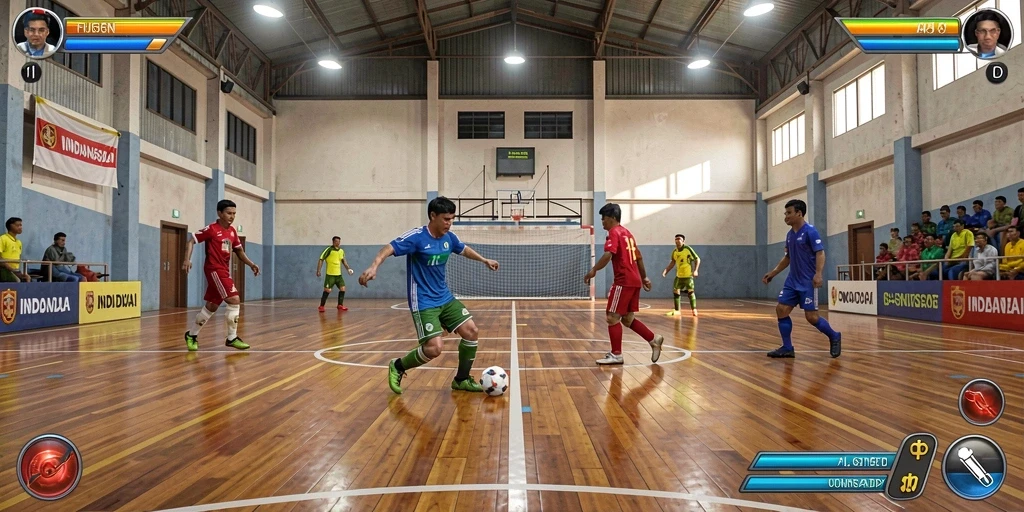 Tampilan antarmuka yang modern dan user-friendly.