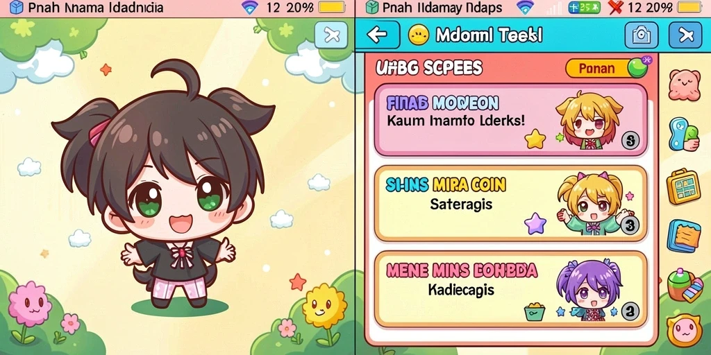 Tampilan awal aplikasi yang menawan dan mudah dinavigasi.