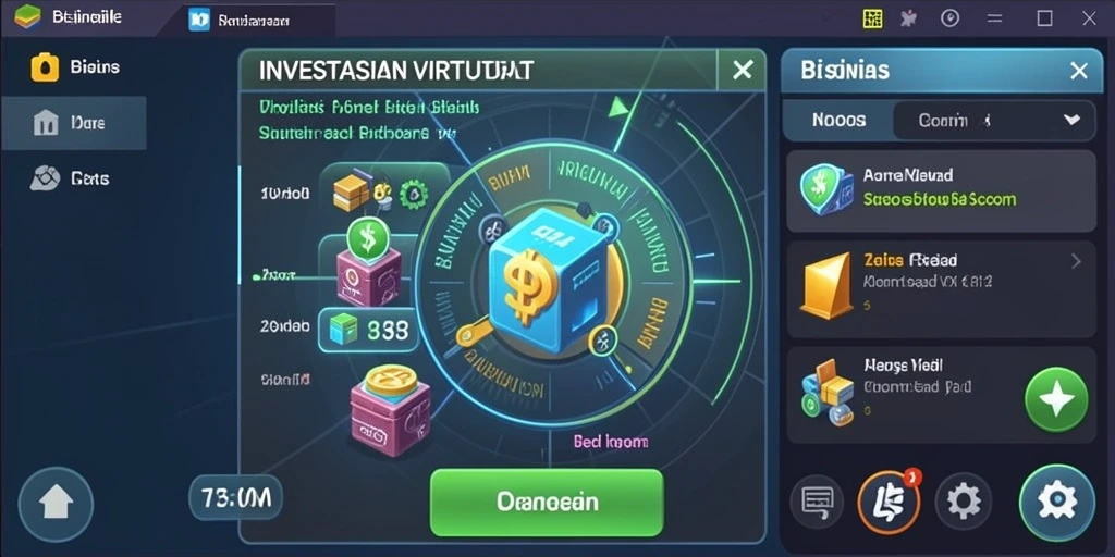 Tampilan permainan slot yang menarik.