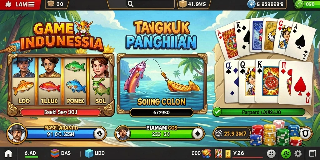 Tampilan antarmuka yang user-friendly.