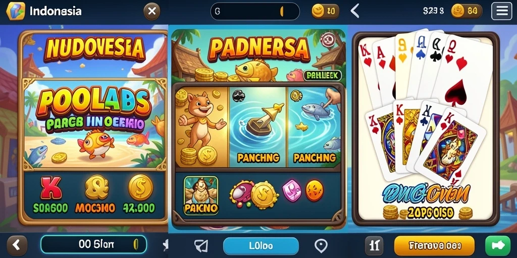 Tampilan antarmuka aplikasi yang intuitif dan menarik.
