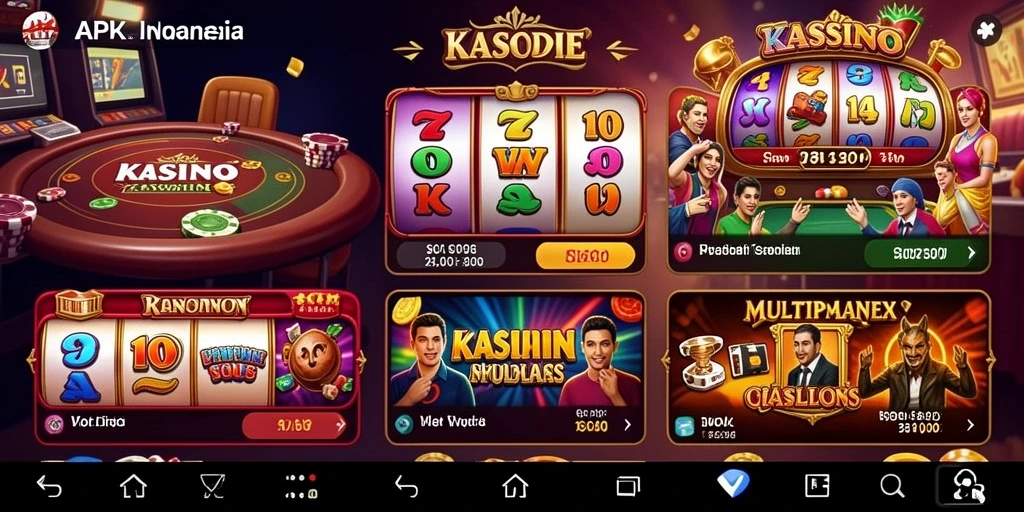 Tampilan awal yang menarik dan mudah dinavigasi.