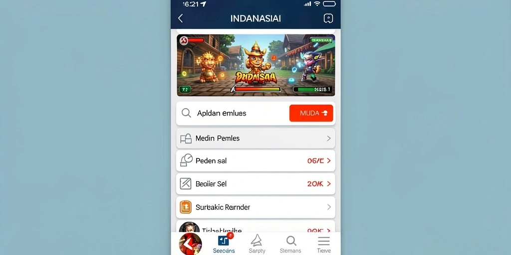 Tampilan antarmuka yang menarik dan mudah digunakan.