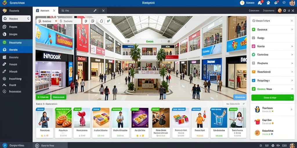 Tampilan antarmuka aplikasi yang user-friendly.