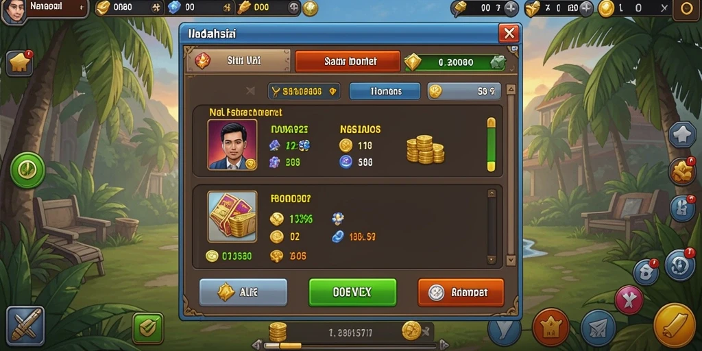 Tangkapan layar menampilkan grafik yang menawan.
