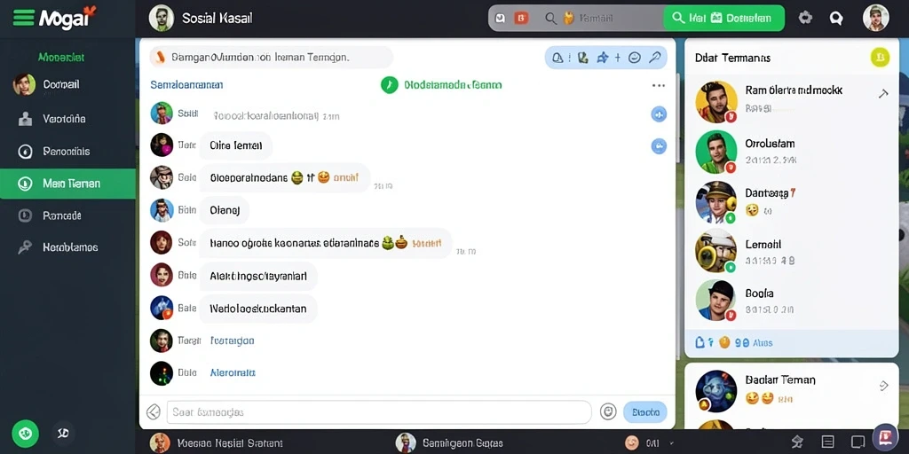 Tampilan halaman utama yang menarik dengan navigasi mudah.