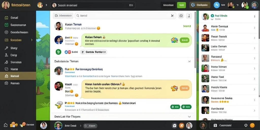 Tampilan antarmuka yang user-friendly.