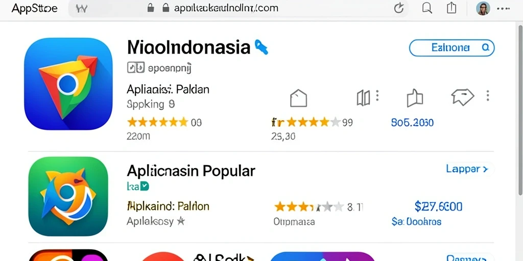 Tampilan menu utama yang menarik dan intuitif.