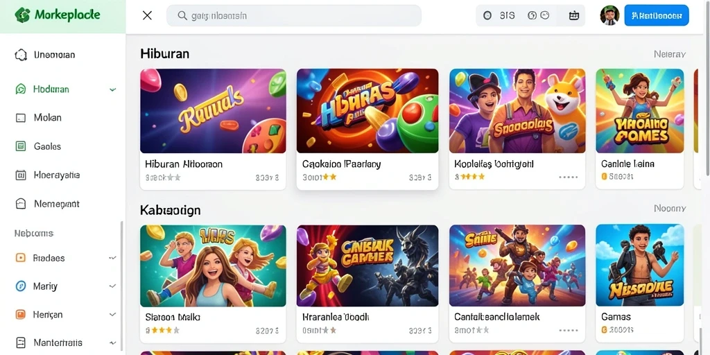 Tampilan antarmuka yang menarik dan user-friendly.